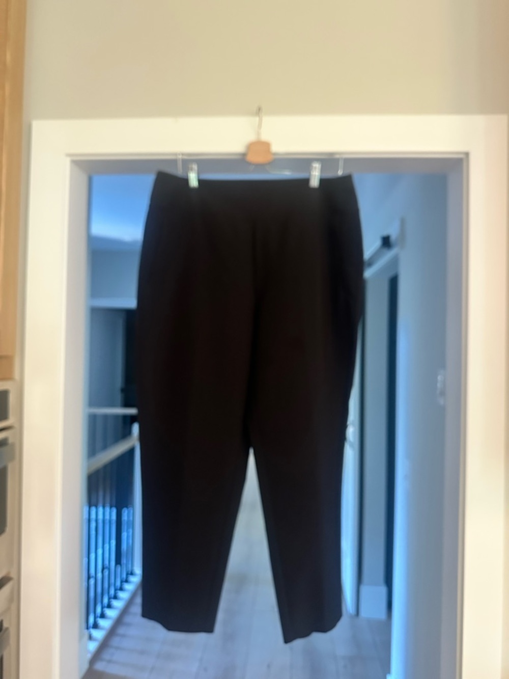 Athleta Black Cropped Ankle Pants - Tailored Fit